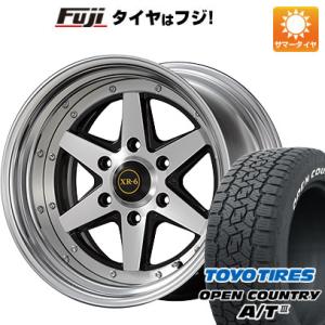 【新品】ハイエース200系 夏タイヤ ホイール4本セット 215/60R17 109/107R トーヨー オープンカントリー A/T III RWL/RBL ヴァローネ XR-6 2P 17インチ｜fujicorporation