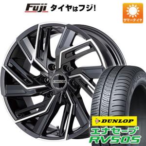 【新品】ハイエース200系 夏タイヤ ホイール4本セット 225/50R18 ダンロップ エナセーブ RV505 エセックス EW-18 18インチ｜fujicorporation