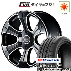 【新品】ハイエース200系 夏タイヤ ホイール４本セット 225/50R18 BFグッドリッチ(フジ専売) g-FORCE フェノム T/A エムテクノ M.T.S.JAPAN MJ18-01S 18インチ｜fujicorporation