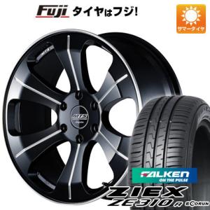 【新品】ハイエース200系 夏タイヤ ホイール４本セット 225/50R18 ファルケン ジークス ZE310R エコラン(限定) エムテクノ M.T.S.JAPAN MJ18-03S 18インチ｜fujicorporation