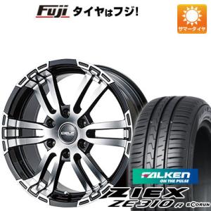 【新品】ハイエース200系 夏タイヤ ホイール４本セット 225/50R18 ファルケン ジークス ZE310R エコラン(限定) フレックス デルフ ゼロツー DF-02 18インチ｜fujicorporation