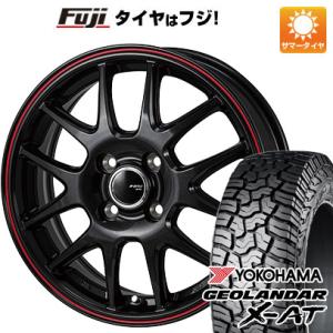 【新品国産4穴100車】 夏タイヤ ホイール4本セット 165/65R14 ヨコハマ ジオランダー X-AT G016 モンツァ JPスタイル ジェファ 14インチ｜fujicorporation