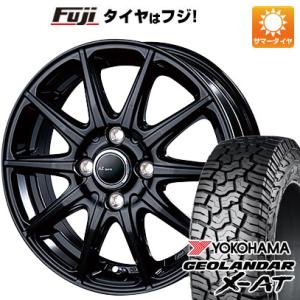 【新品国産4穴100車】 夏タイヤ ホイール4本セット 165/65R14 ヨコハマ ジオランダー X-AT G016 インターミラノ AZ-SPORTS AT-10 14インチ｜fujicorporation