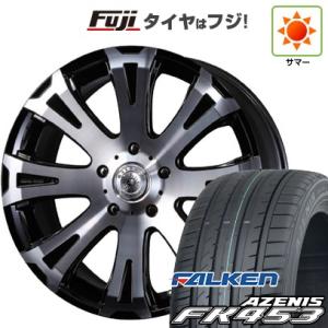 【新品国産5穴114.3車】 夏タイヤ ホイール4本セット 255/30R22 ファルケン アゼニス FK453 クリムソン ゴールドマンクルーズ タイタンモノブロック 22インチ｜fujicorporation