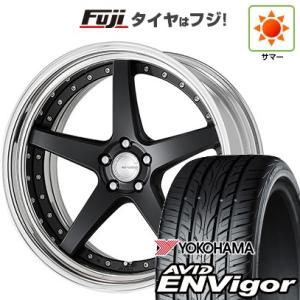 【新品国産5穴114.3車】 夏タイヤ ホイール4本セット 255/30R22 ヨコハマ エイビッド エンビガーS321 ワーク グノーシスCV CVF 22インチ｜fujicorporation