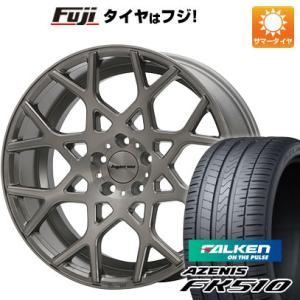 【新品国産5穴114.3車】 夏タイヤ ホイール4本セット 265/35R22 ファルケン アゼニス FK510 SUV MLJ ハイペリオン CVZ 22インチ｜fujicorporation