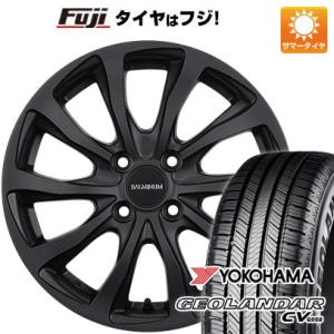 【新品国産4穴100車】 夏タイヤ ホイール4本セット 195/60R17 ヨコハマ ジオランダー CV G058 ブリヂストン バルミナ TR10 17インチ｜fujicorporation