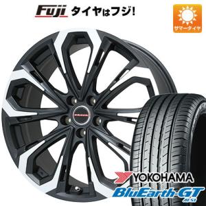 【新品】輸入車用 ボルボ（V60） 夏タイヤ ホイール4本セット 235/45R18 ヨコハマ ブルーアース GT AE51 ビッグウエイ LEYSEEN プラバ5X 18インチ｜fujicorporation