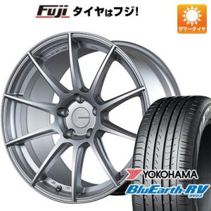 【パンク保証付】【新品国産5穴100車】 夏タイヤ ホイール4本セット 205/55R16 ヨコハマ ブルーアース RV-03 ブリヂストン ポテンザ SW010 16インチ｜fujicorporation