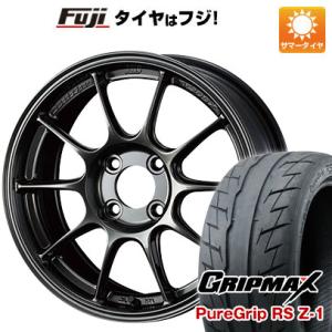 【新品国産5穴100車】 夏タイヤ ホイール4本セット 205/55R16 グリップマックス ピュアグリップ RS Z-1(限定) ウェッズ ウェッズスポーツ TC-105X 16インチ｜fujicorporation