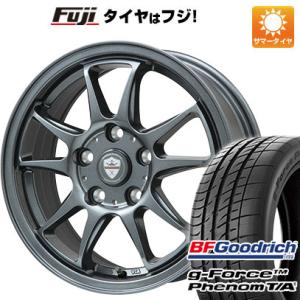 クーポン配布中 【新品国産5穴100車】 夏タイヤ ホイール4本セット 205/55R16 BFグッドリッチ(フジ専売) g-FORCE フェノム T/A ブランドル KF28 16インチ｜fujicorporation