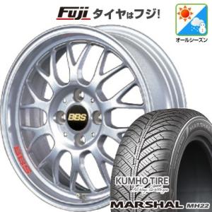 【新品国産5穴100車】 オールシーズンタイヤ ホイール4本セット 205/55R16 クムホ マーシャル MH22 オールシーズン(限定) BBS JAPAN RG-F 16インチ｜fujicorporation