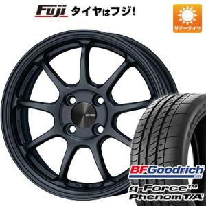 クーポン配布中 【新品国産5穴100車】 夏タイヤ ホイール4本セット 205/55R16 BFグッドリッチ(フジ専売) g-FORCE フェノム T/A エンケイ PF09【限定】 16インチ｜fujicorporation