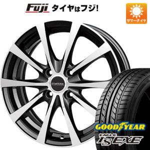 【新品国産5穴100車】 夏タイヤ ホイール4本セット 175/60R16 グッドイヤー イーグル エルエス エグゼ(限定) ホットスタッフ ラフィット LE-03 16インチ｜fujicorporation