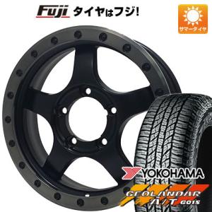 【新品】ジムニー 夏タイヤ ホイール4本セット 215/85R16 ヨコハマ ジオランダー A/T ...