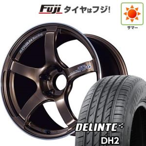 【新品国産5穴100車】 夏タイヤ ホイール4本セット 225/40R18 デリンテ DH2(限定)...