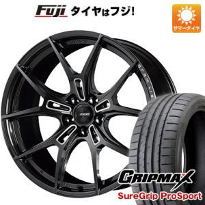 【新品国産5穴100車】 夏タイヤ ホイール4本セット 225/40R18 グリップマックス シュアグリップ PRO SPORTS BSW（限定） レイズ グラムライツ 57FXZ 18インチ