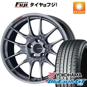 【新品国産5穴100車】 夏タイヤ ホイール４本セット 225/40R18 ヨコハマ ブルーアース ...