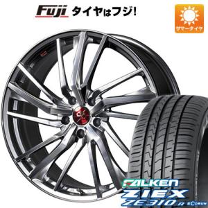 【新品国産5穴100車】 夏タイヤ ホイール4本セット 225/40R18 ファルケン ジークス ZE310R エコラン（限定） プレミックス ドルチェ3x5 18インチ｜fujicorporation