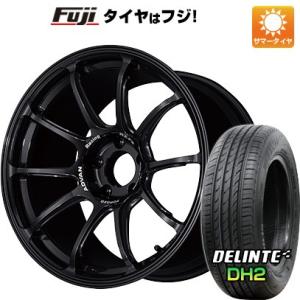 【新品国産5穴100車】 夏タイヤ ホイール4本セット 225/40R18 デリンテ DH2(限定)...