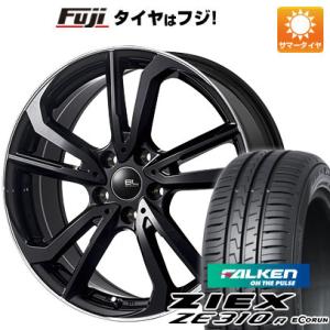 【新品国産5穴100車】 夏タイヤ ホイール4本セット 225/55R18 ファルケン ジークス ZE310R エコラン（限定） ブランドルライン レツィオ 18インチ｜fujicorporation