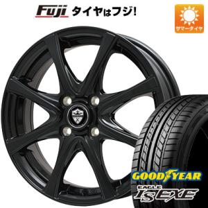 【新品国産4穴100車】 夏タイヤ ホイール4本セット 175/60R16 グッドイヤー イーグル エルエス エグゼ(限定) ブランドル KF25B 16インチ｜fujicorporation