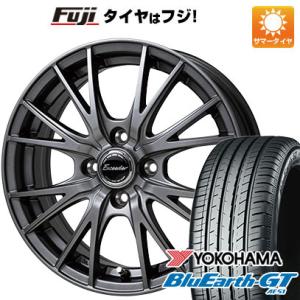 【新品国産4穴100車】 夏タイヤ ホイール4本セット 175/60R16 ヨコハマ ブルーアース ...