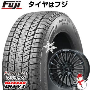 【新品】レクサスNX 2021/11- スタッドレスタイヤ ホイール4本セット 235/60R18 ブリヂストン ブリザック DM-V3 LF-FORCE マットブラック(R14ボルト) 18インチ｜fujicorporation