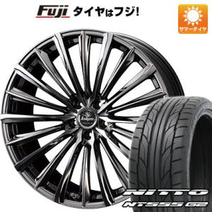 【パンク保証付】【新品国産5穴114.3車】 夏タイヤ ホイール4本セット 245/35R21 ニットー NT555 G2 ウェッズ クレンツェ ヴィルハーム 2254EVO 21インチ｜fujicorporation