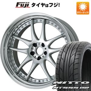 【パンク保証付】【新品国産5穴114.3車】 夏タイヤ ホイール4本セット 245/35R21 ニットー NT555 G2 ワーク エモーション CR 3P 21インチ｜fujicorporation