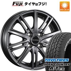 【新品】ライズ/ロッキー（ハイブリッド） 夏タイヤ ホイール4本セット 195/65R16 トーヨー オープンカントリー A/T EX ブリヂストン バルミナ BR10 16インチ｜fujicorporation