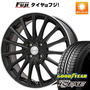 【新品国産4穴100車】 夏タイヤ ホイール4本セット 205/50R17 グッドイヤー イーグル エルエス エグゼ(限定) レアマイスター LM-S FS15  17インチ｜fujicorporation