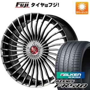 【新品国産5穴100車】 夏タイヤ ホイール4本セット 215/35R19 ファルケン アゼニス FK510 プレミックス グラッパ f30 (BMCポリッシュ) 19インチ｜fujicorporation