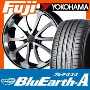 【新品国産5穴100車】 夏タイヤ ホイール4本セット 215/35R19 ヨコハマ ブルーアース ...