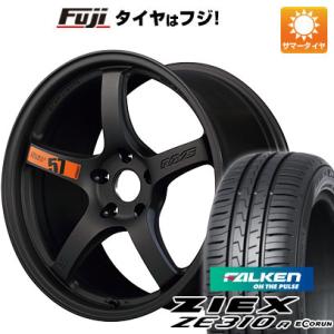 新品 ライズ（ハイブリッド） 夏タイヤ ホイール４本セット 215/45R18 ファルケン ジークス ZE310R エコラン(限定) レイズ グラムライツ 57CR SPEC-D 18インチ｜fujicorporation