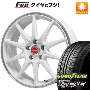 【新品】ライズ ハイブリッド 夏タイヤ ホイール4本セット 215/45R18 グッドイヤー イーグ...