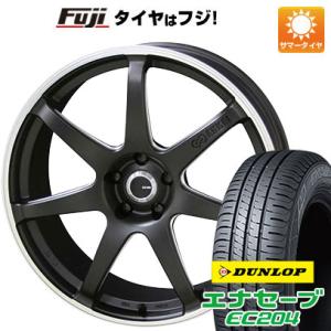 【新品国産4穴100車】 夏タイヤ ホイール4本セット 185/55R16 ダンロップ エナセーブ EC204 エンケイ チューニング SC38 16インチ｜fujicorporation