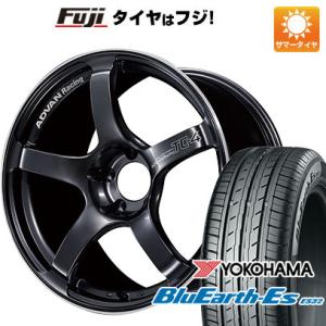 【新品】輸入車用 アウディ フォルクスワーゲン 夏タイヤ ホイール4本セット 205/50R17 ヨコハマ ブルーアース ES32 ヨコハマ アドバンレーシング TC4 17インチ｜fujicorporation