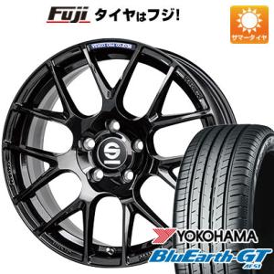 【新品】輸入車用 アウディ フォルクスワーゲン 夏タイヤ ホイール4本セット 205/50R17 ヨコハマ ブルーアース GT AE51 OZ SPARCO プロコルサ 17インチ｜fujicorporation