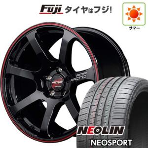 【新品国産5穴114.3車】 夏タイヤ ホイール4本セット 235/60R18 ネオリン ネオスポーツ(限定) MID RMP レーシング R07 18インチ｜fujicorporation