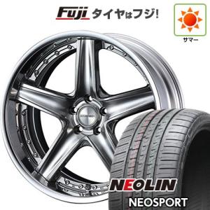 【新品国産5穴114.3車】 夏タイヤ ホイール4本セット 235/60R18 ネオリン ネオスポー...