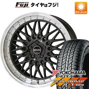 【新品国産5穴114.3車】 夏タイヤ ホイール4本セット 235/60R18 ヨコハマ ジオランダー A/T G015 RBL 共豊 シュタイナー FTX 18インチ｜fujicorporation