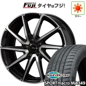 【新品】シエンタ 2022- 夏タイヤ ホイール４本セット 205/45R17 ミレバー スポーツマクロ MA349（限定） コーセイ プラウザー レグラス 17インチ｜fujicorporation