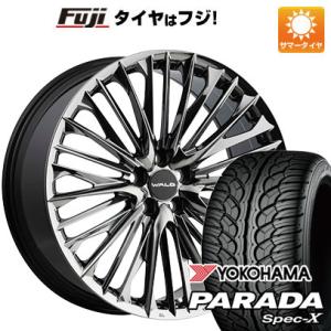 【新品】ランクル300 夏タイヤ ホイール4本セット 305/40R22 ヨコハマ PARADA Spec-X ヴァルド ジェニュインライン F-001 22インチ｜fujicorporation