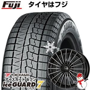 【パンク保証付】【新品】輸入車用 ステルヴィオ スタッドレスタイヤ ホイール4本セット 235/60R18 ヨコハマ アイスガード セブンIG70 MAK アレーゼ 18インチ｜fujicorporation