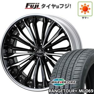 【新品】40系アルファード用 夏タイヤ ホイール4本セット 245/45R20 ミレバー レンジツアープラスMU069（限定） ウェッズ クレンツェ フェルゼン 20インチ｜fujicorporation