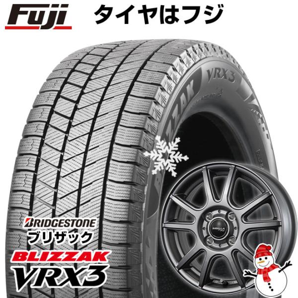 【新品 軽自動車】 スタッドレスタイヤ ホイール４本セット 135/80R12 ブリヂストン ブリザ...