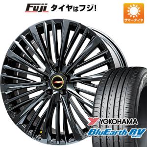 【パンク保証付き】【新品】40系アルファード 夏タイヤ ホイール4本セット 225/55R19 ヨコハマ ブルーアース RV-03 プレミックス MER-X(BMC) 19インチ｜fujicorporation