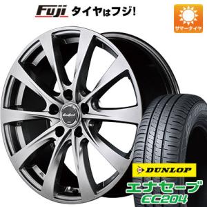 【新品】60系プリウス 夏タイヤ ホイール４本セット 195/60R17 ダンロップ エナセーブ EC204 MID ユーロスピード F10 17インチ｜fujicorporation