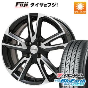 【新品】輸入車用 VW（ゴルフ） 夏タイヤ ホイール4本セット 195/65R15 ヨコハマ ブルーアース AE-01F ユーロテック ガヤ ソリ 15インチ｜fujicorporation